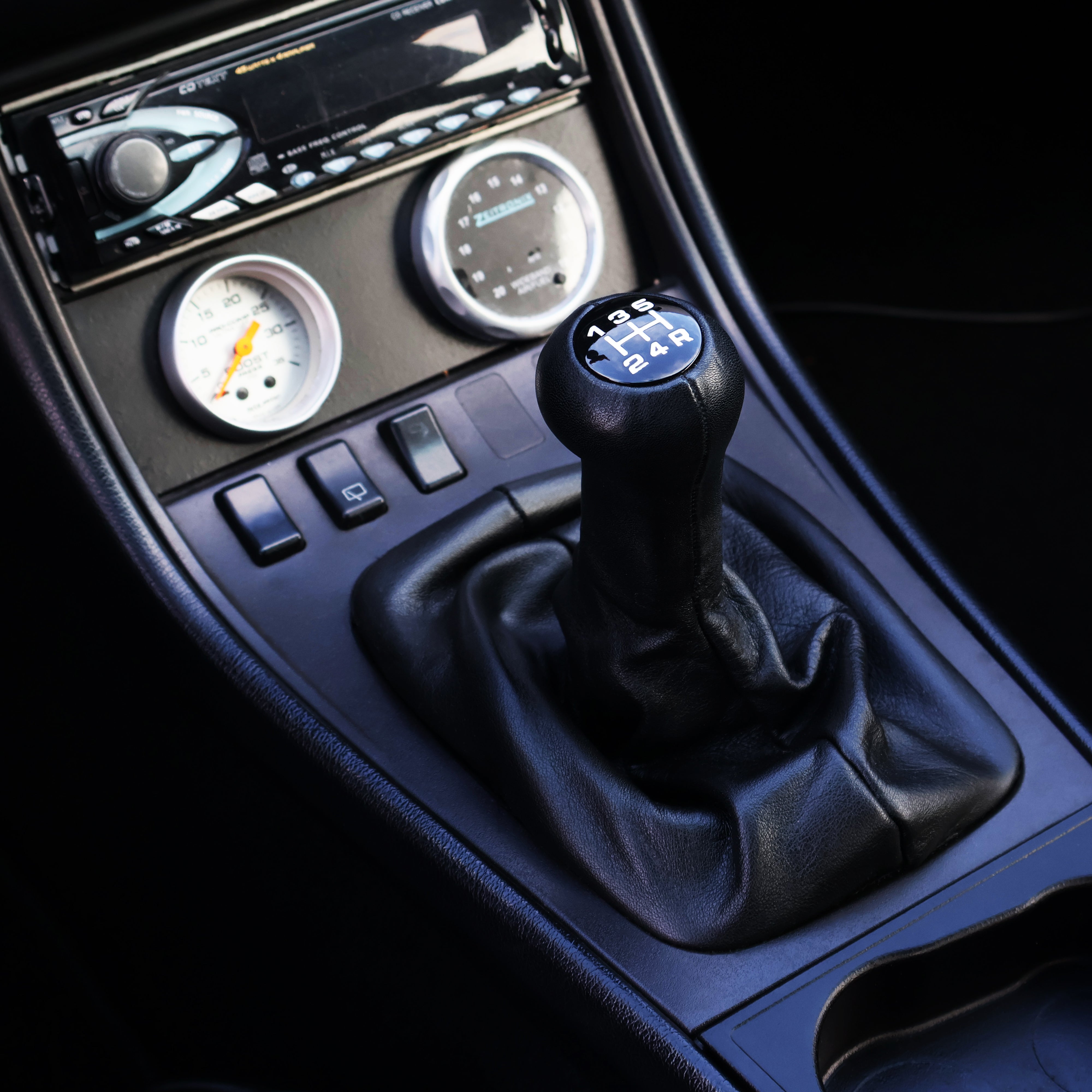 944 Schakel pook nieuw zwart leer 928-944parts