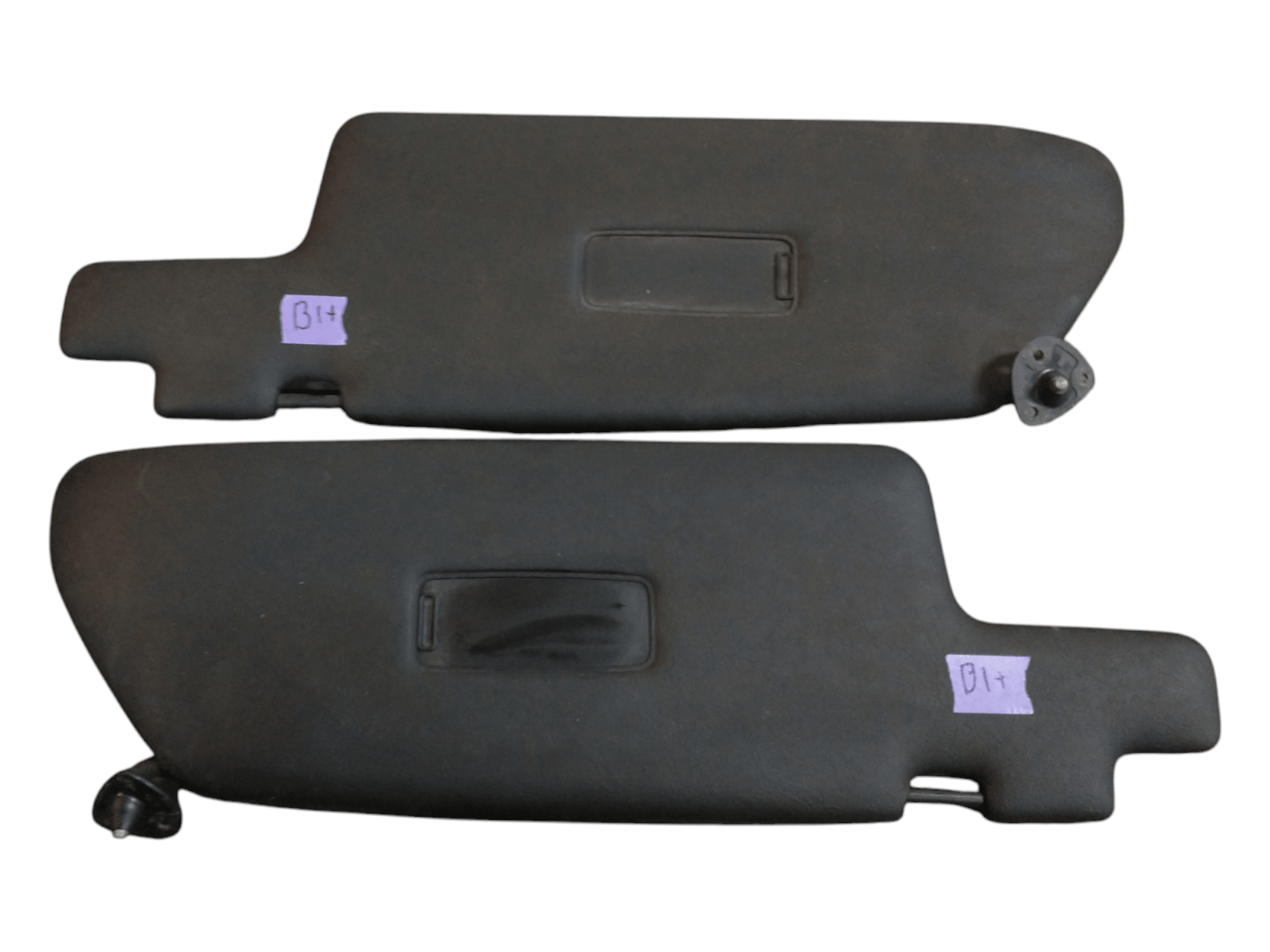 924/944 Sun visor set black - 928-944parts