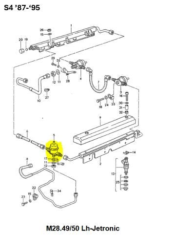 928 Pulsatiedemper S, S2, S3, S4 voorzijde - 928-944parts