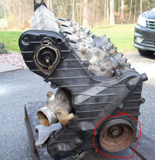 944 Dynamo poelie New Aluminium - 928-944parts