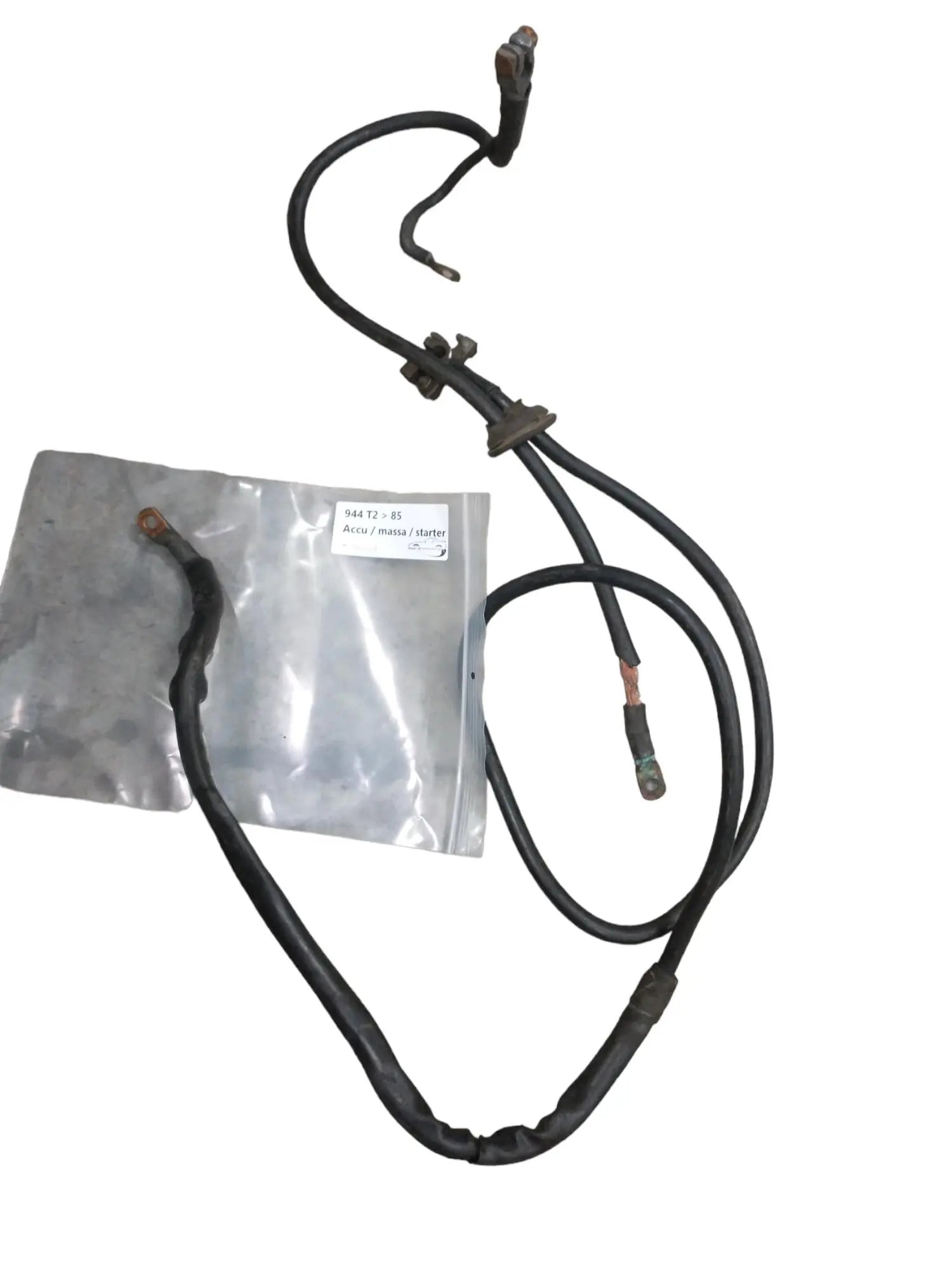 944 T2 > 85 battery terminal cable double (Plus-Starter & Min-Ground) - 928-944parts