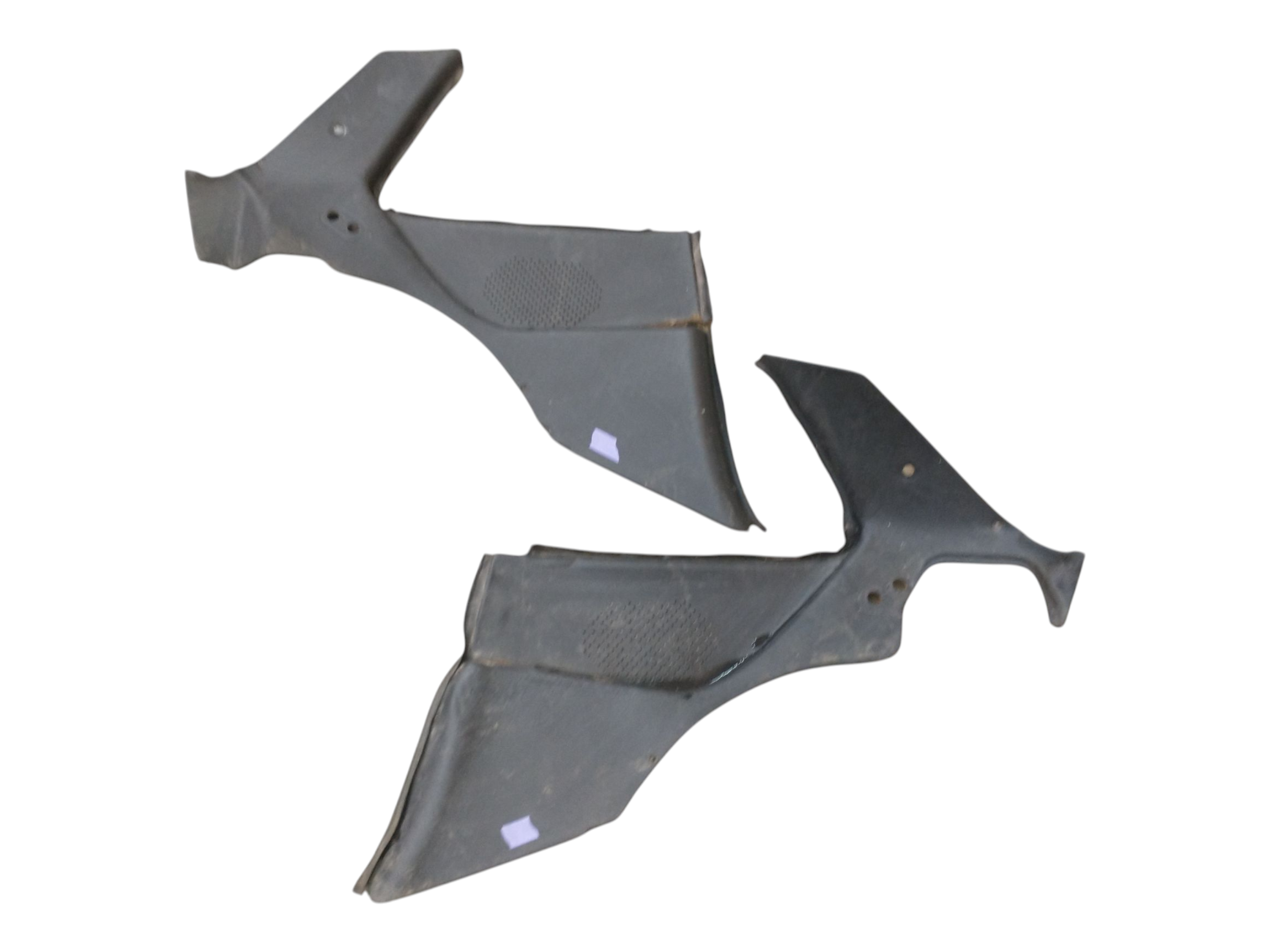 Porsche 944 Zijpanelen set zwart 928-944parts