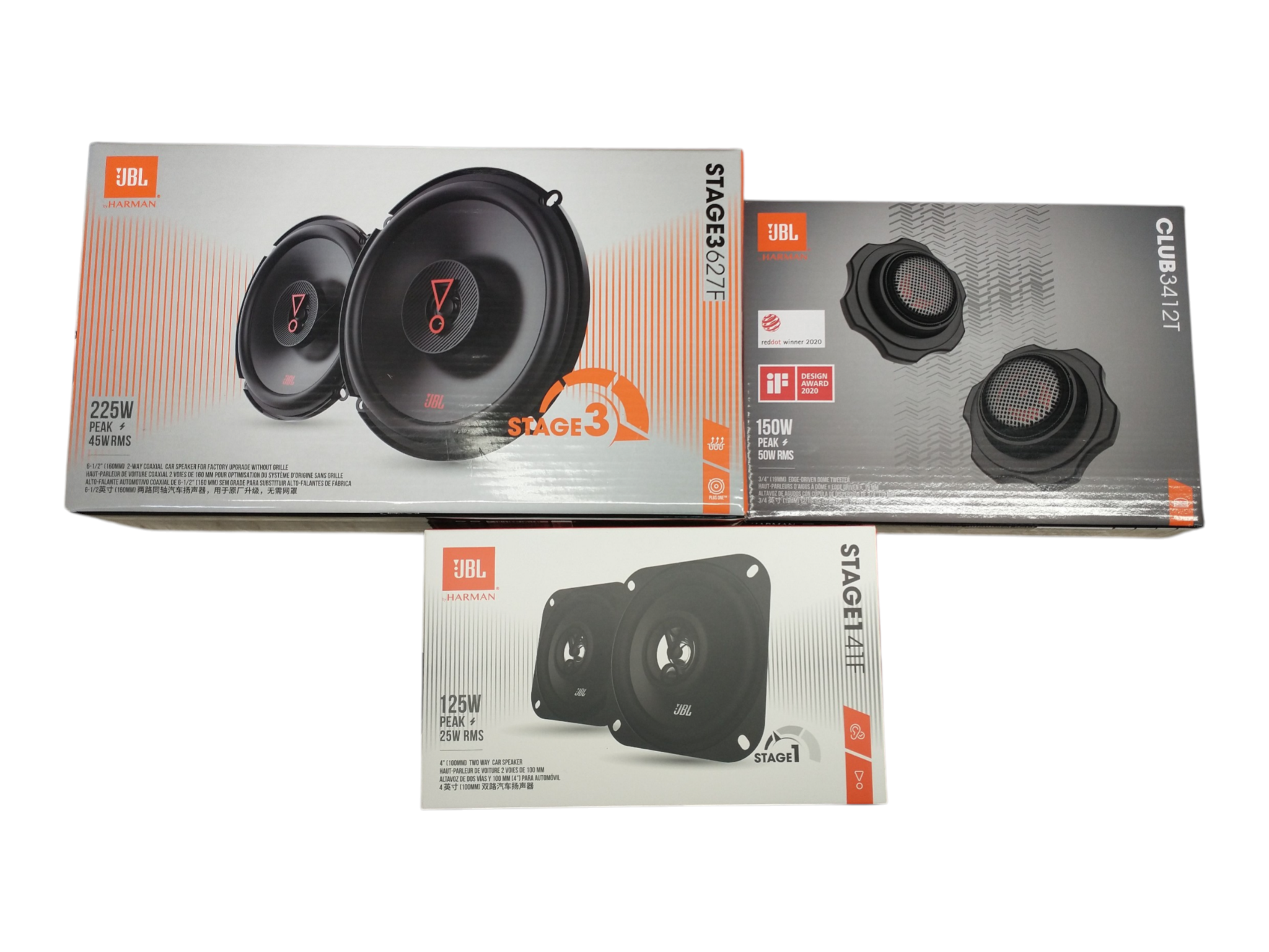Porsche 944 JBL speaker upgrade set 928-944parts