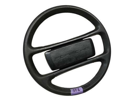 Porsche 924/944 stuur - leer - zwart - 4-spaaks 928-944parts