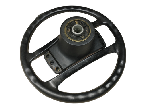 Porsche 924/944 stuur - leer - zwart - 4-spaaks 928-944parts