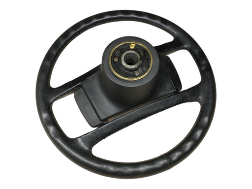 Porsche 924/944 stuur - leer - zwart - 4-spaaks 928-944parts