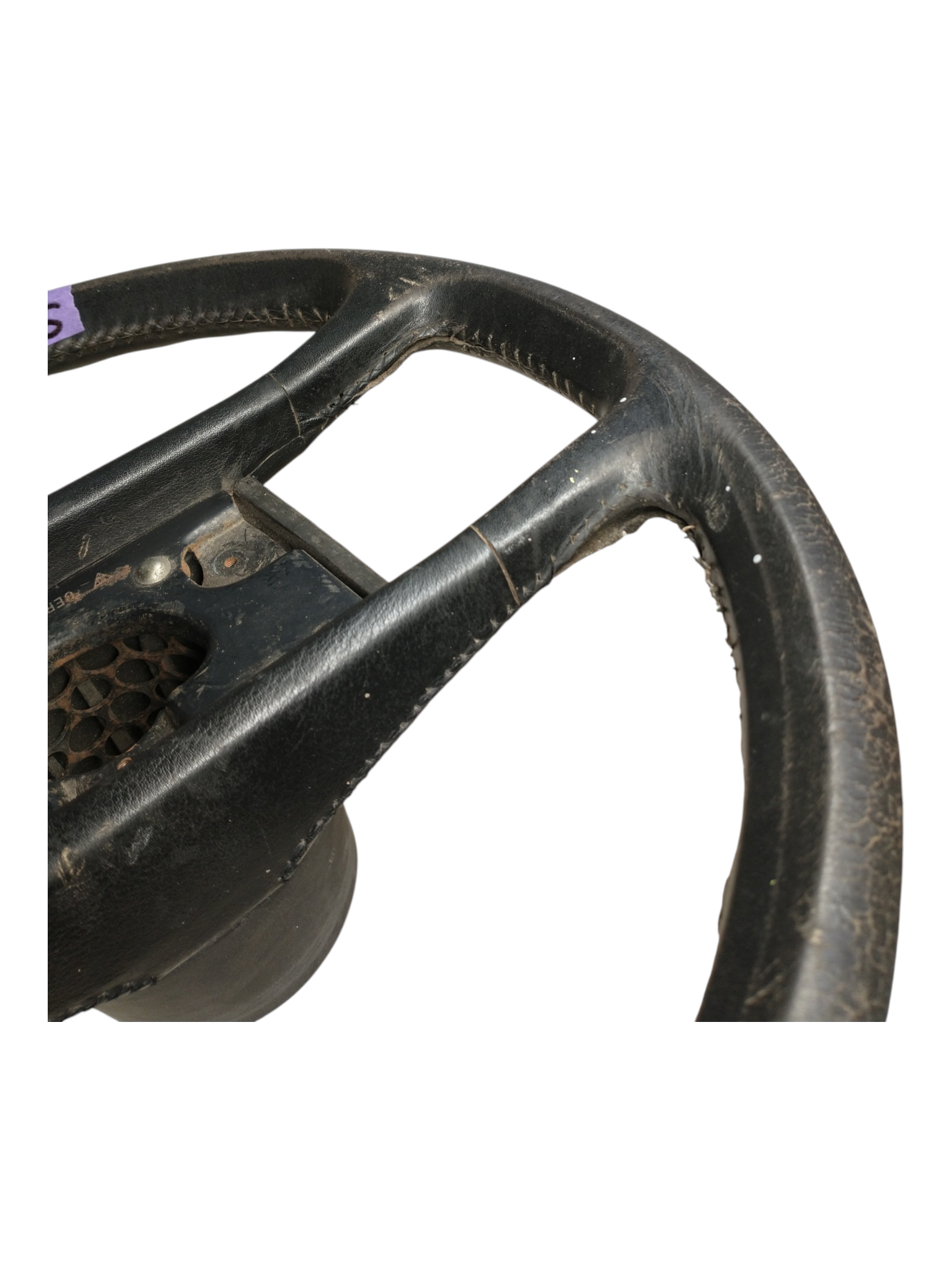 Porsche 928 Leren stuur 4 spaaks zwart 928-944parts