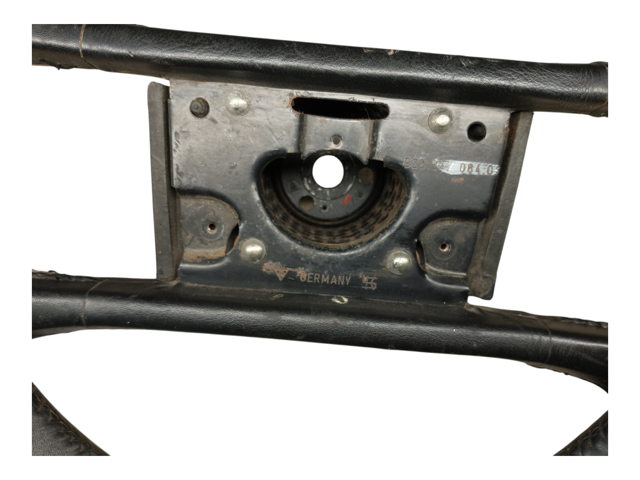 Porsche 928 Leren stuur 4 spaaks zwart 928-944parts