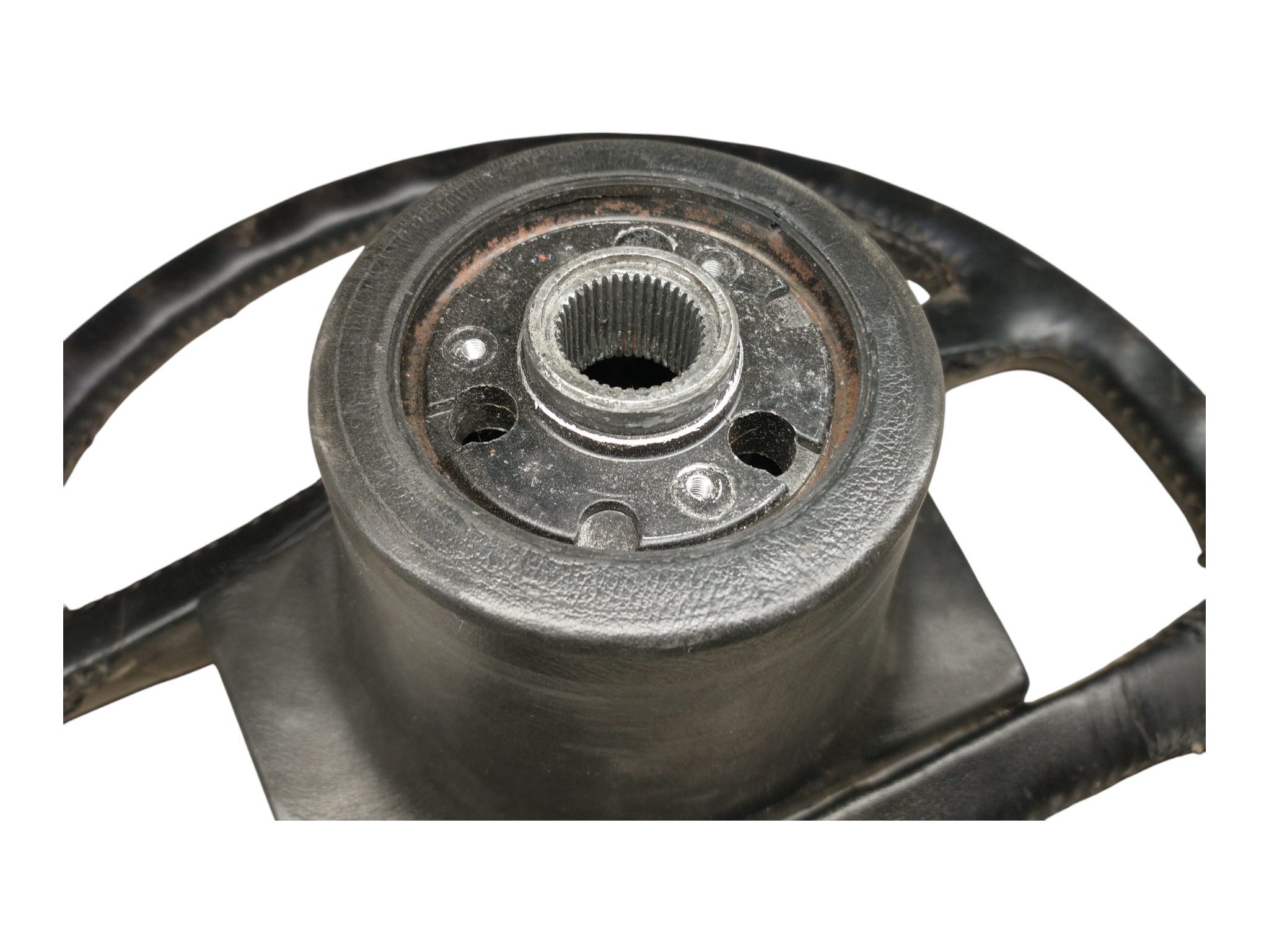 Porsche 928 Leren stuur 4 spaaks zwart 928-944parts