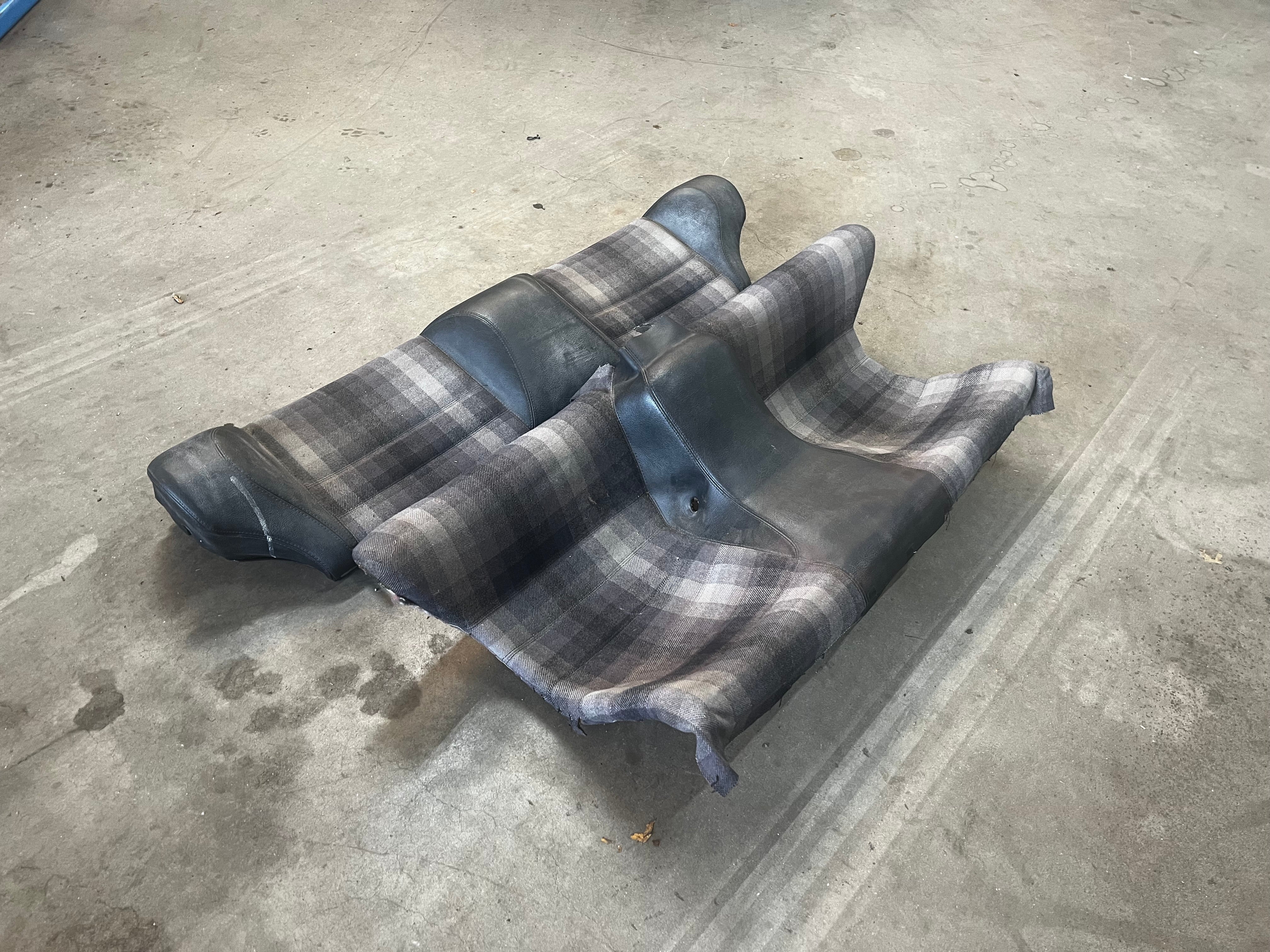 Porsche 928 Stoelen set elektrisch met achterbank 928-944parts