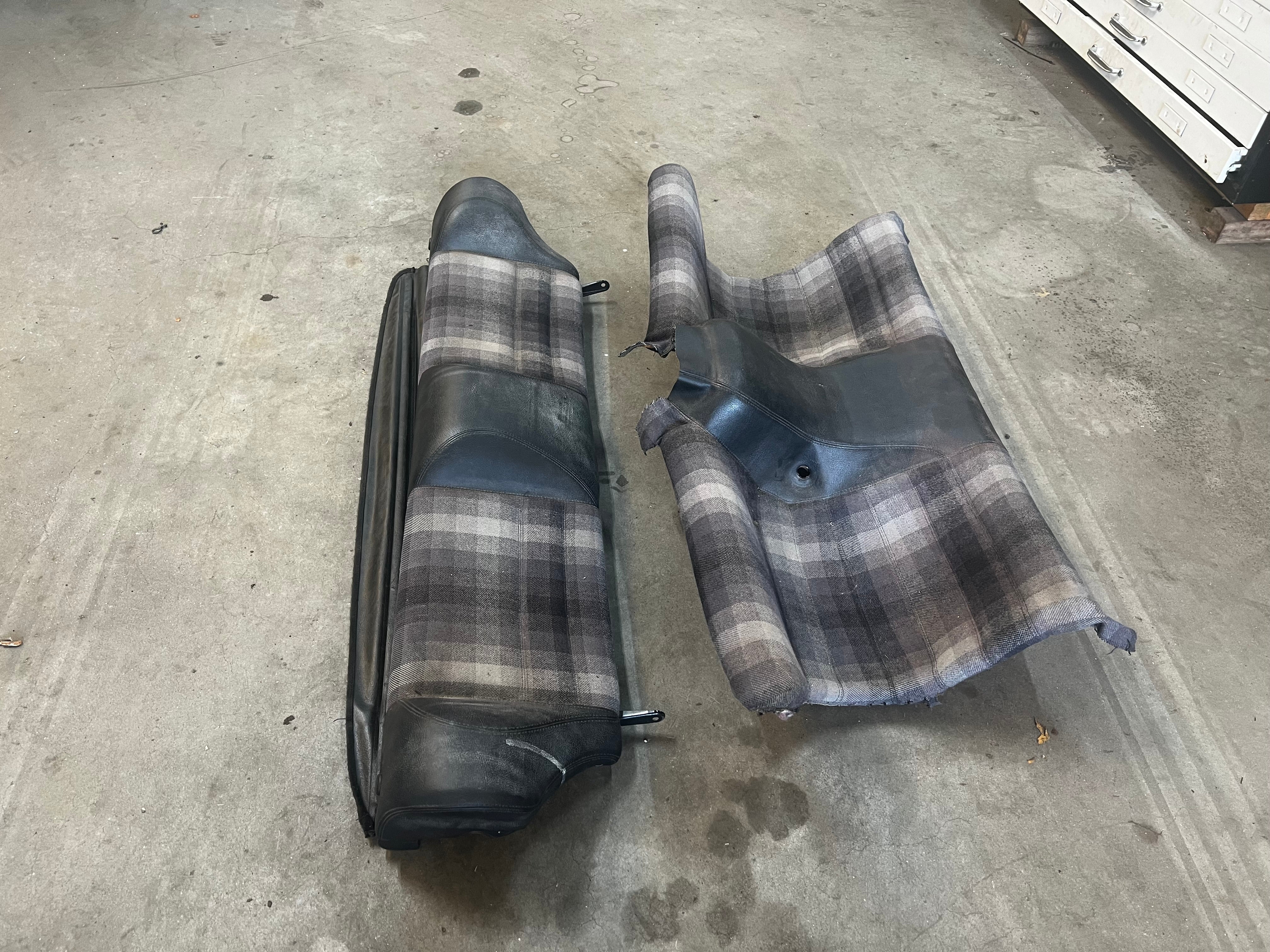 Porsche 928 Stoelen set elektrisch met achterbank 928-944parts