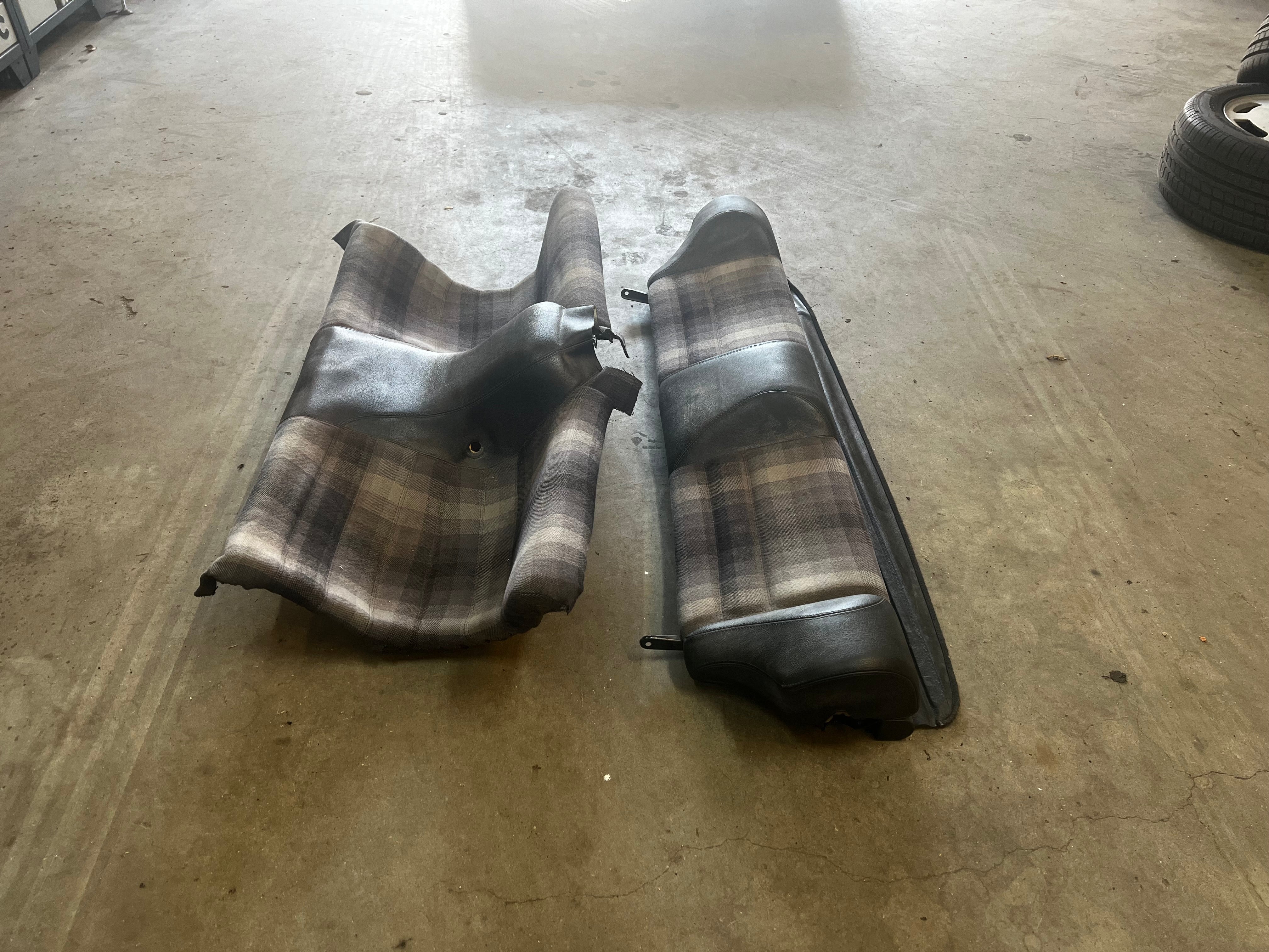 Porsche 928 Stoelen set elektrisch met achterbank 928-944parts