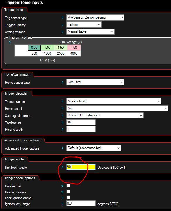Porsche 944 triggerwheel kit 36-1 = 36-2 crank trigger 928-944parts