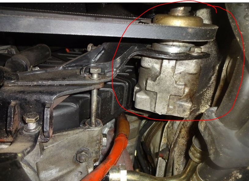 Porsche 928 stuurpomp hoge druk slang 928-944parts