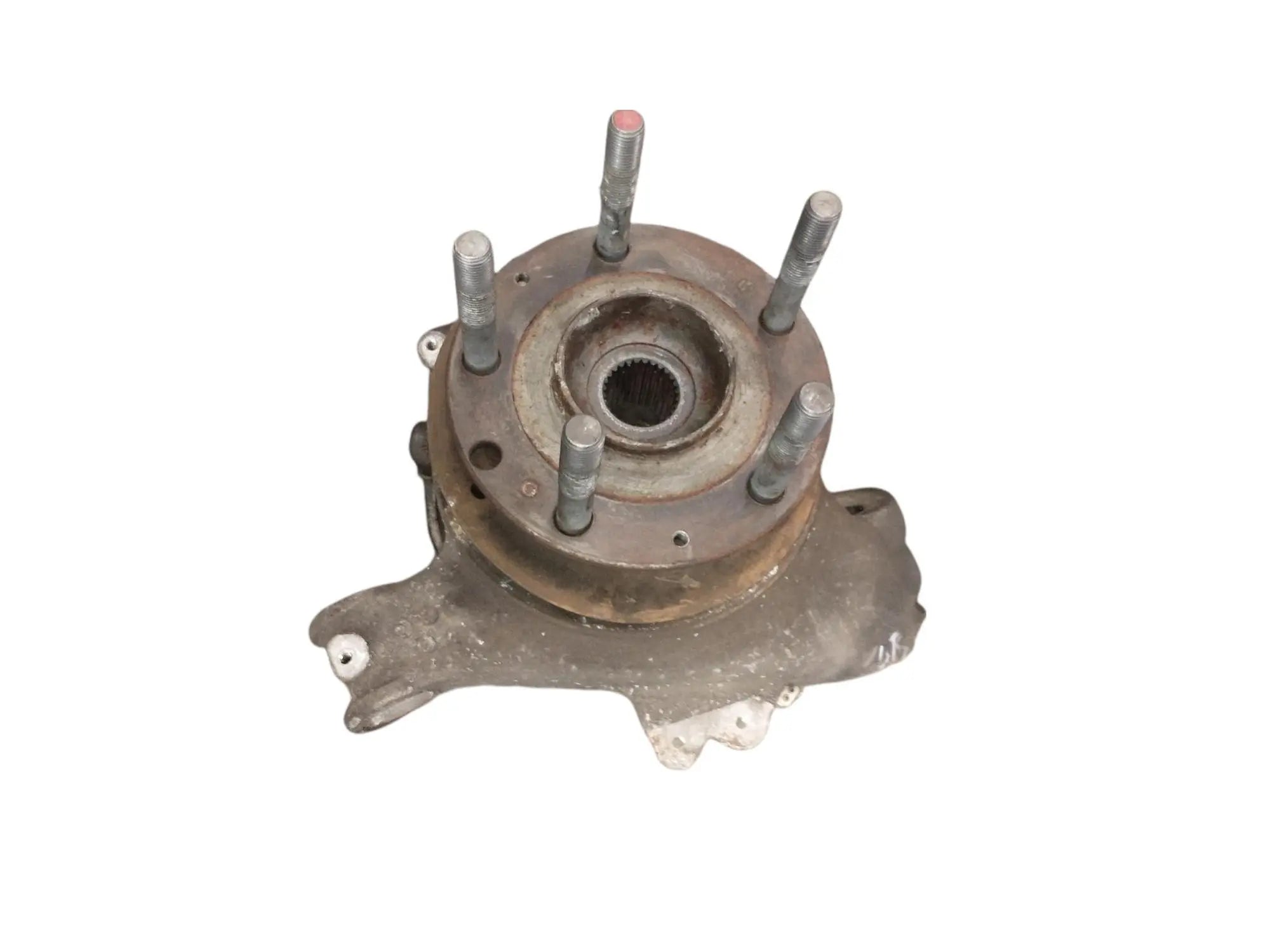 Porsche 928 S4 GTS fusee met wielnaaf achteras (Rechts) Origineel Porsche