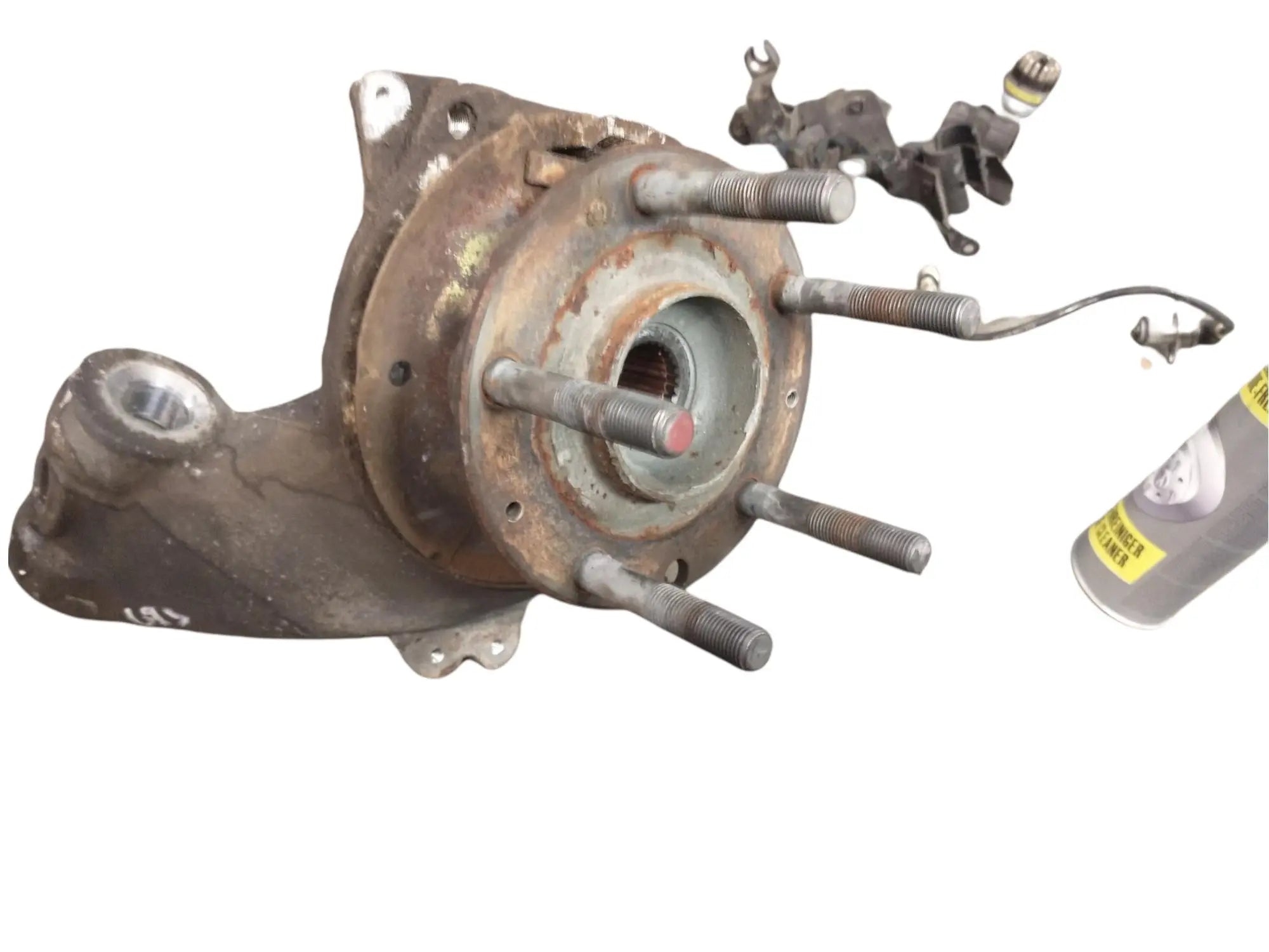 Porsche 928 S4 GTS fusee met wielnaaf achteras (Rechts) Origineel Porsche