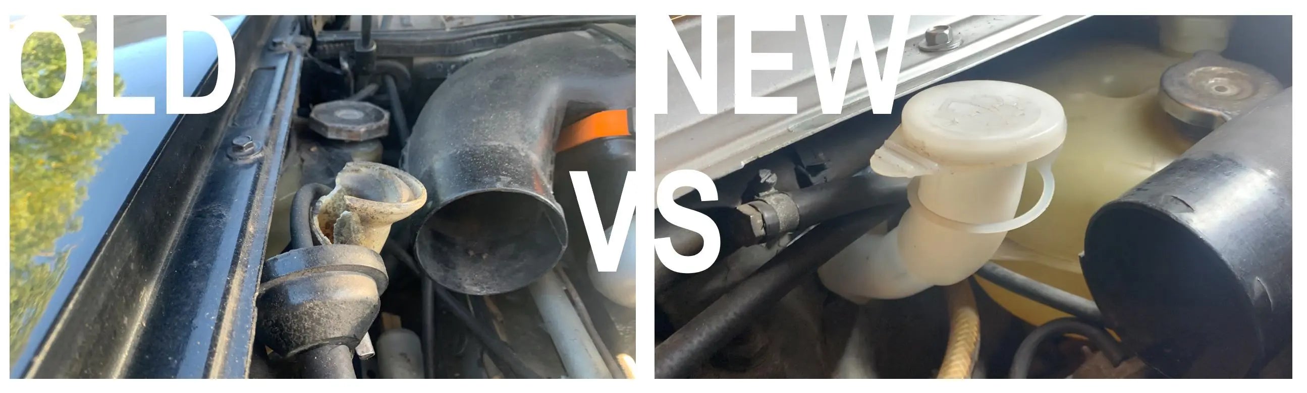 Porsche 928 vulhals ruitensproeier reservoir 928-944parts