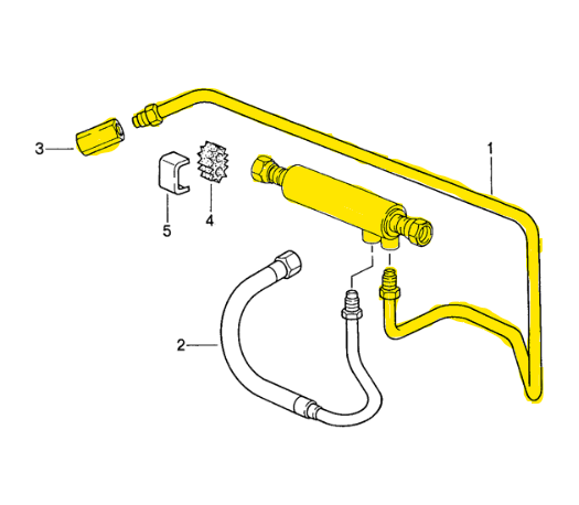 Porsche 928 GTS/S4 brandstofkoeler 928-944parts