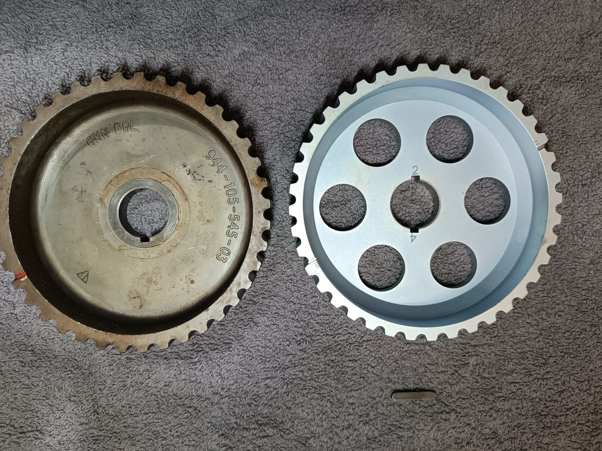944 nokkenaswiel +2/+4 graden camwheel 928-944parts
