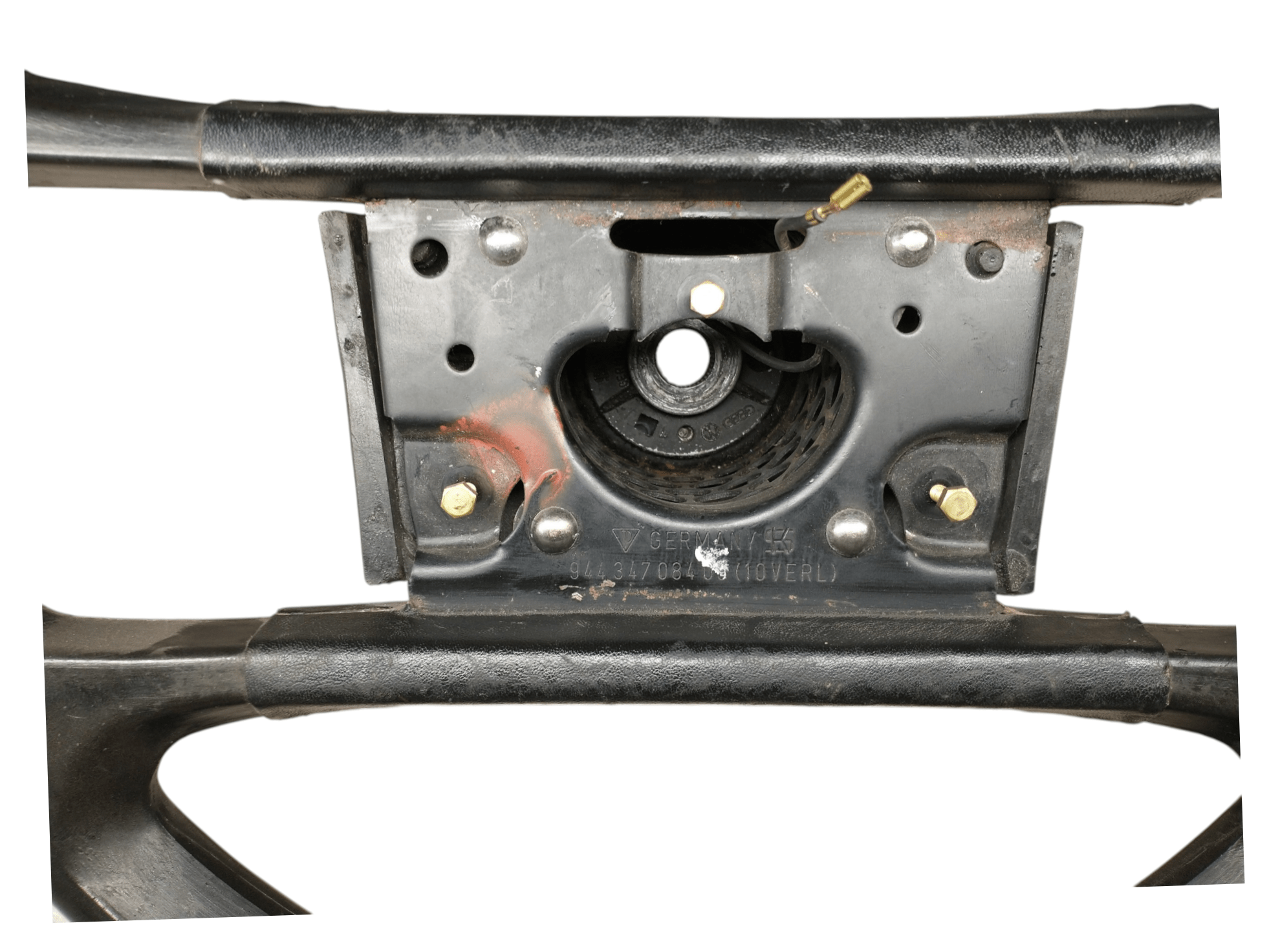 Porsche 924/944 Stuur zonder leer 4 spaaks zwart - 928-944parts