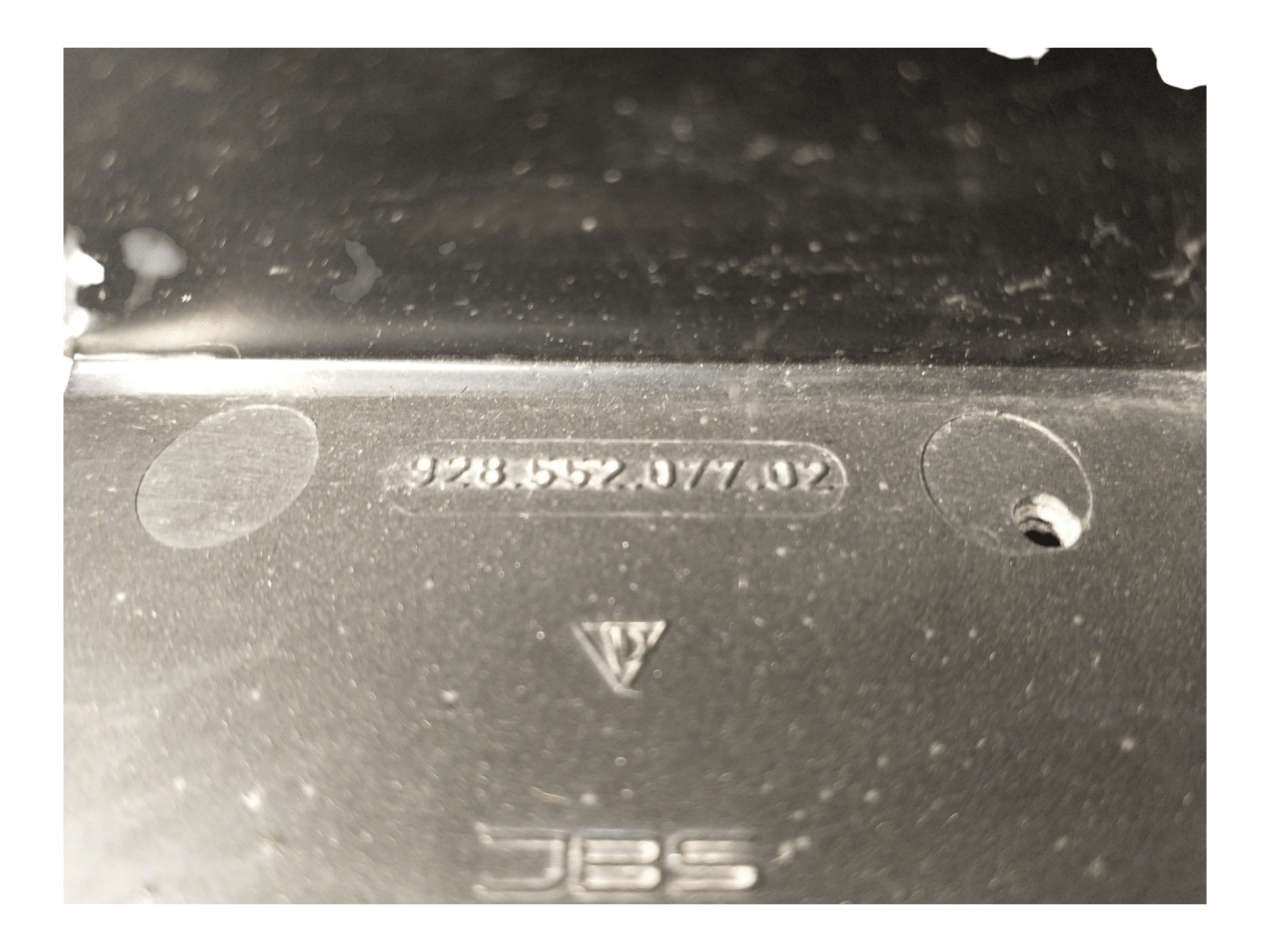 Porsche 928 Plank onder dashboardkastje zwart - 928-944parts