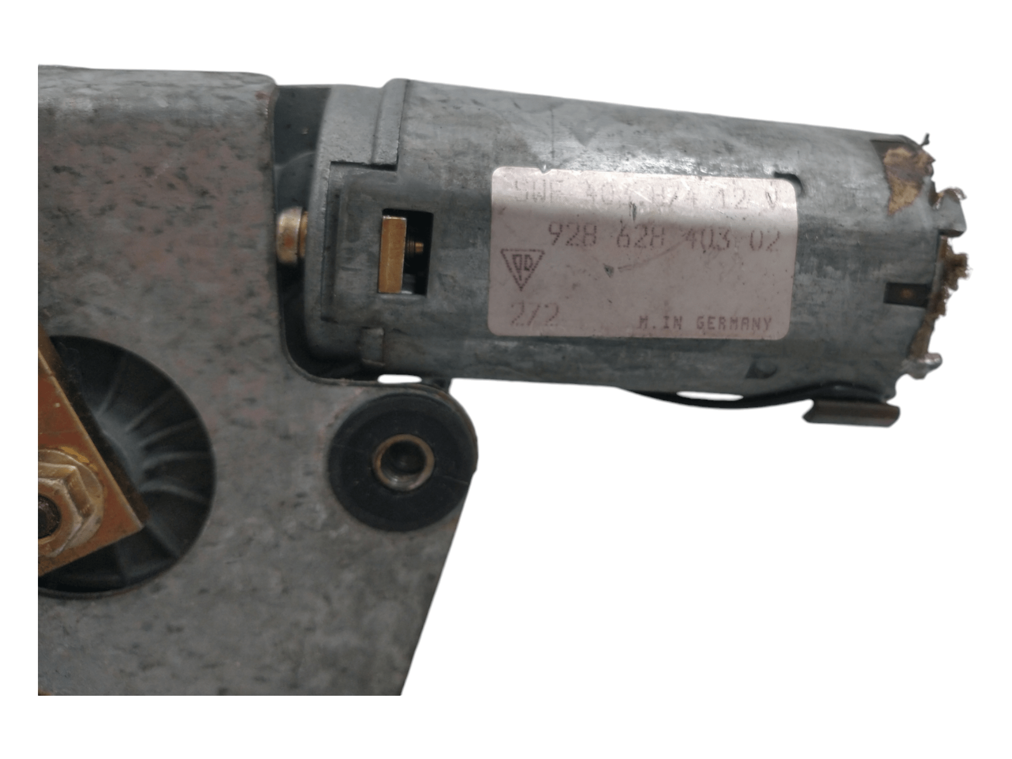 Porsche 928 ruitenwisser motor achter met mechanisme - 928-944parts