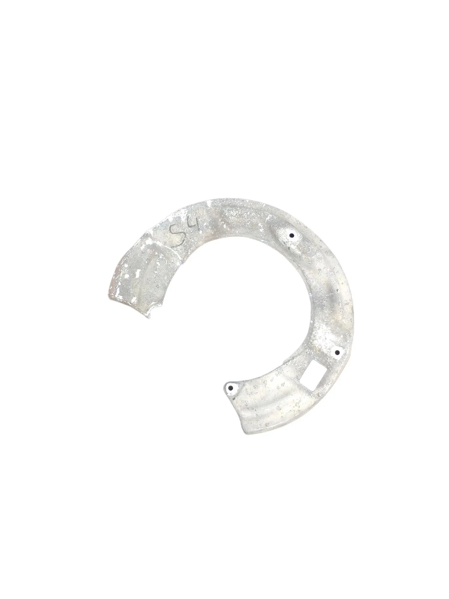 Porsche 928 S4 beschermingsplaat remmen achterkant links - 928-944parts