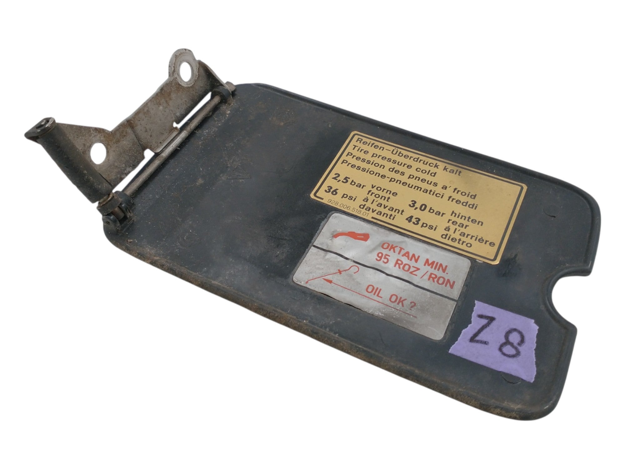 Porsche 928 Tank klepje - 928-944parts