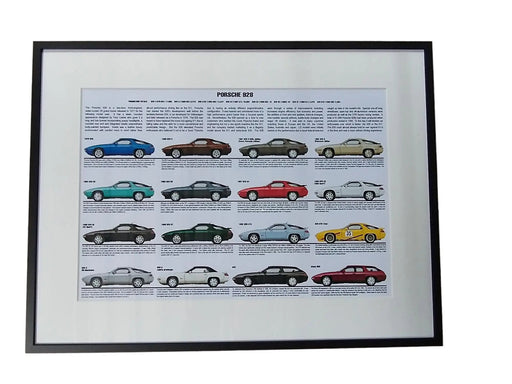 Porsche 928 Unique Mancave poster - 928-944parts