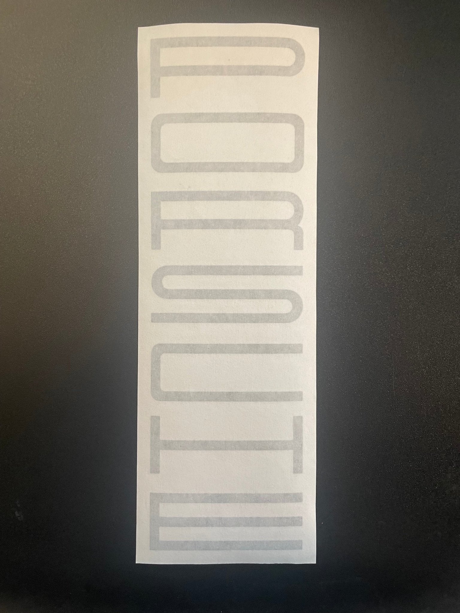 Porsche + 928S - sticker achterbumper 2 stuks - 928-944parts