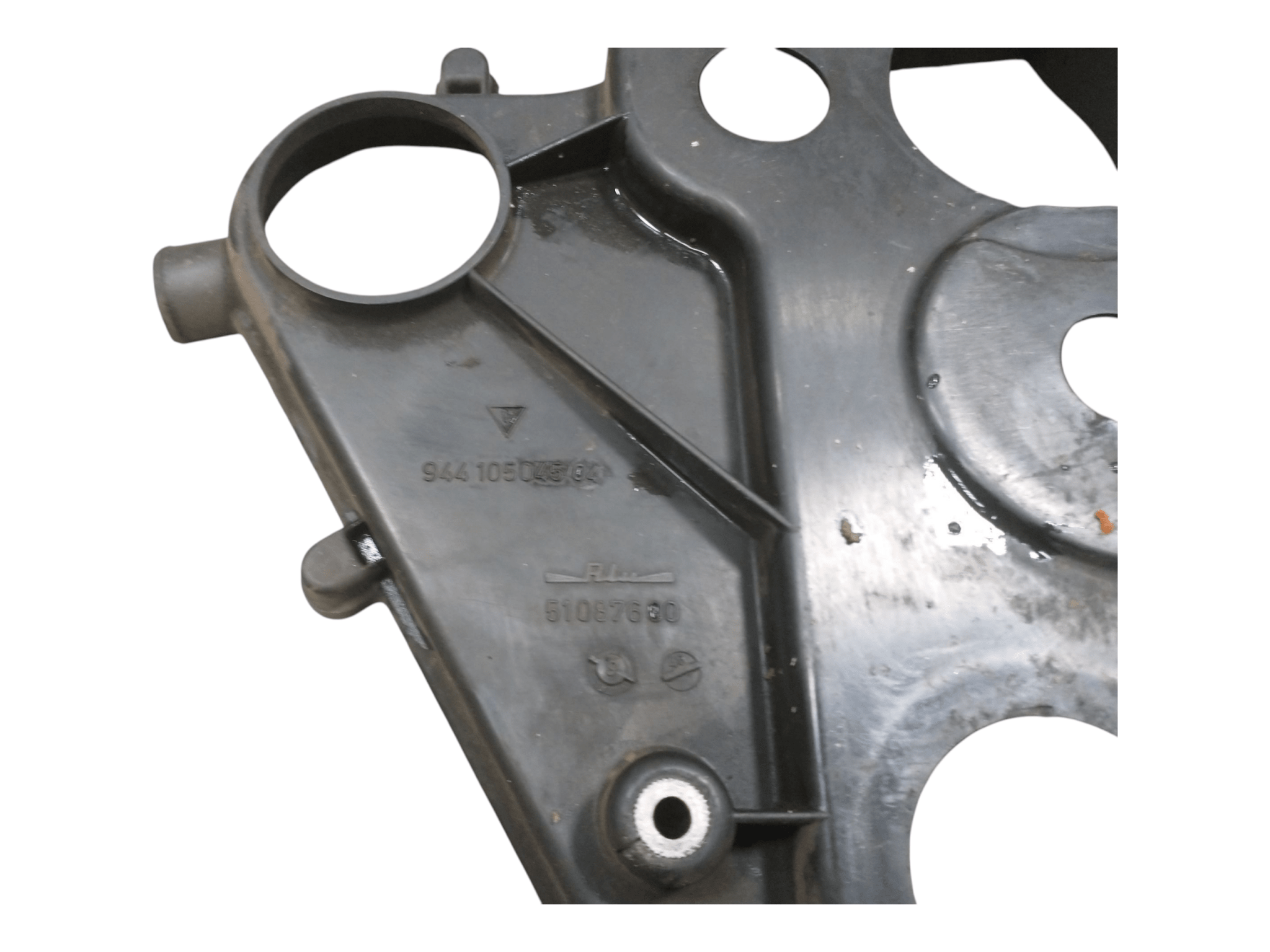 Porsche 944 distributie kap motor achterzijde - 928-944parts