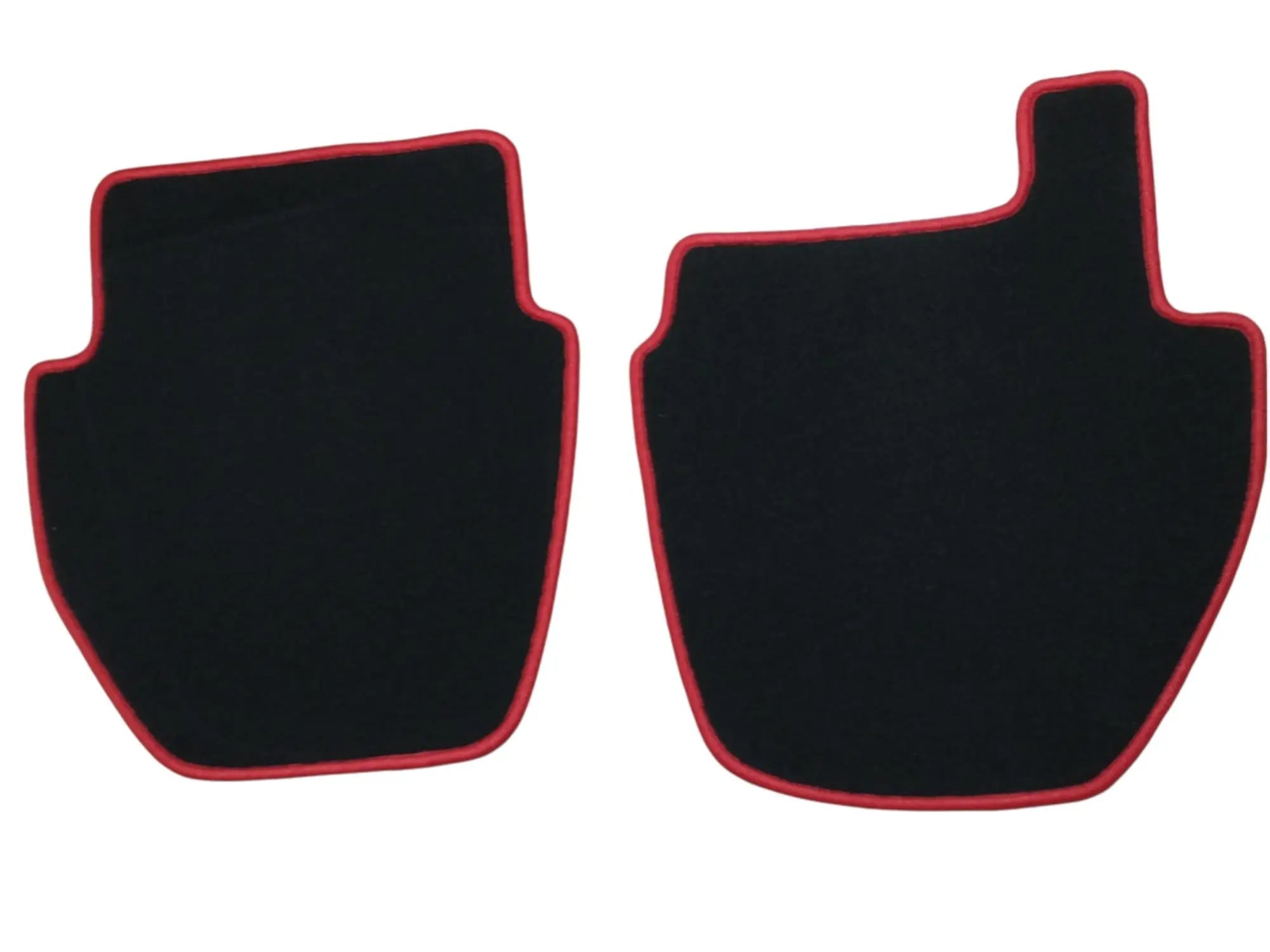 Porsche 944 turbo matten set rood-zwart - 928-944parts