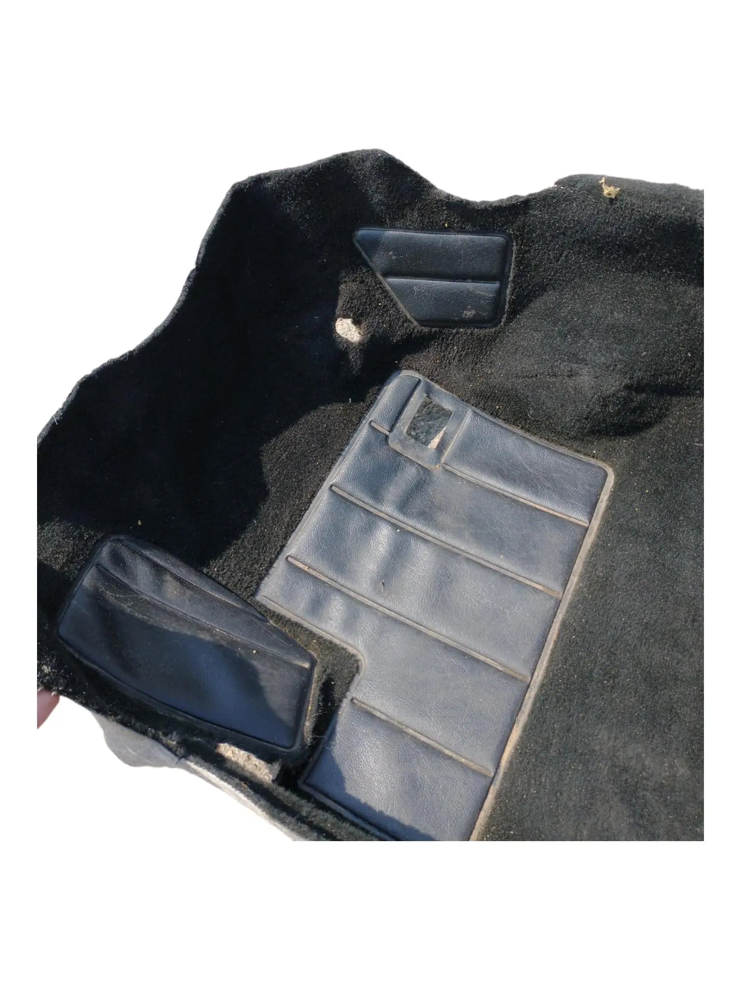Porsche 944 vloermat bestuurderskant zwart - 928-944parts