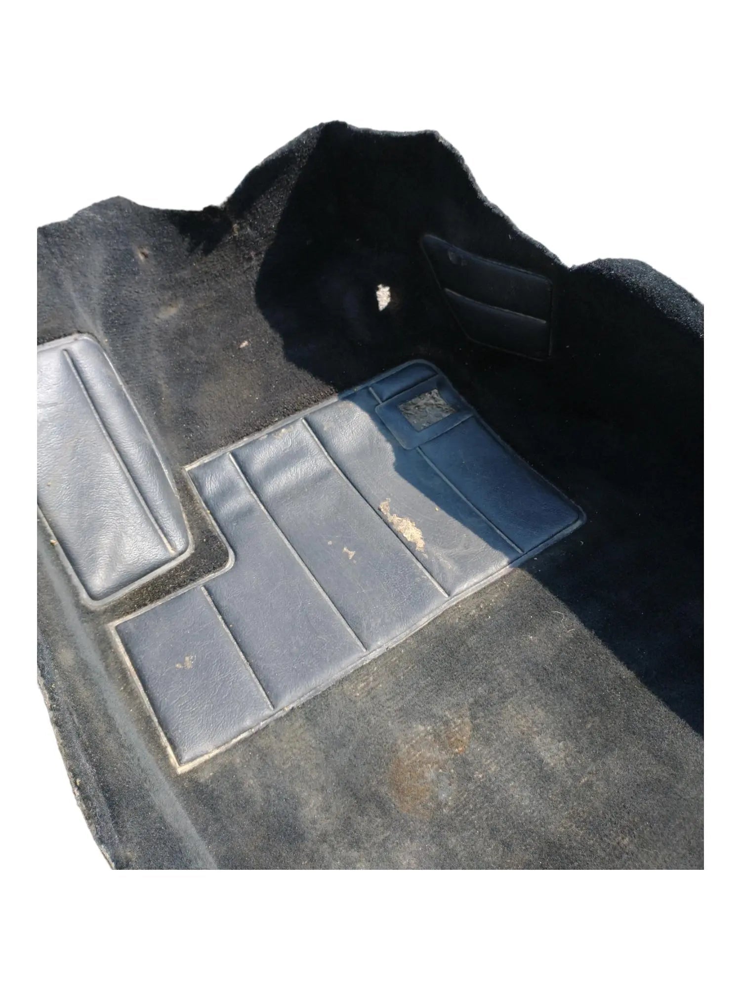 Porsche 944 vloermat bestuurderskant zwart - 928-944parts