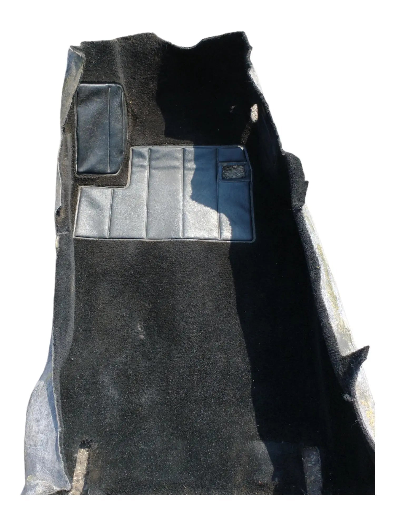 Porsche 944 vloermat bestuurderskant zwart - 928-944parts