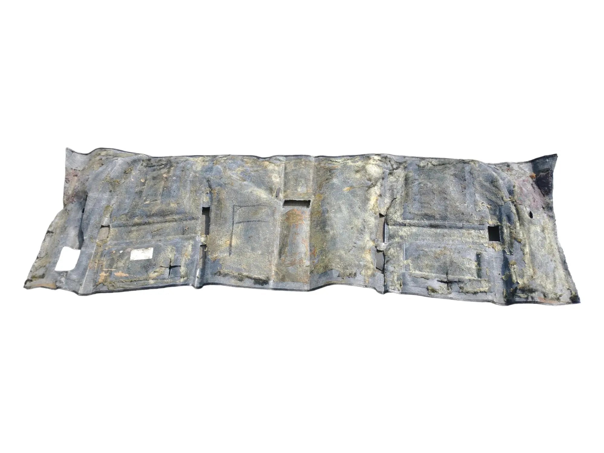 Porsche 944 vloermat midden zwart - 928-944parts