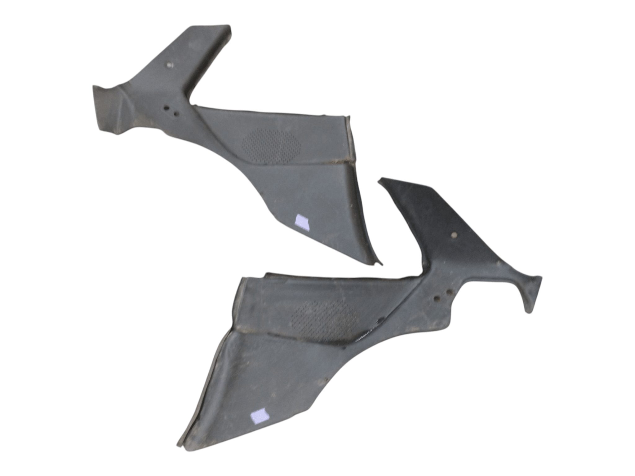 Porsche 944 Zijpanelen set zwart - 928-944parts