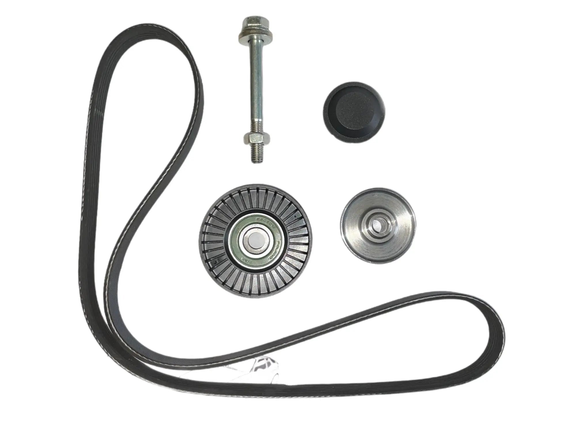 Porsche 944/968 extra looprol multiriem modificatie (airco) - 928-944parts