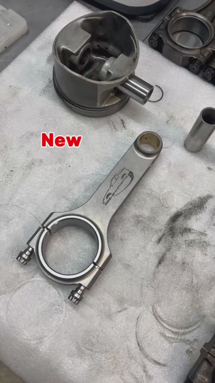 H-Beam connecting rod 924S, 944, 928 + Turbo (set of 4) Lightweight