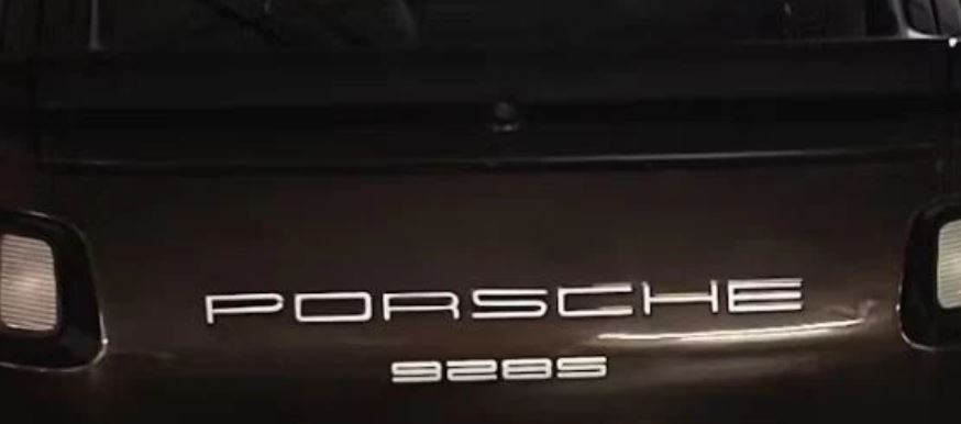 Porsche + 928S - sticker silver achterbumper 2 stuks 928-944parts