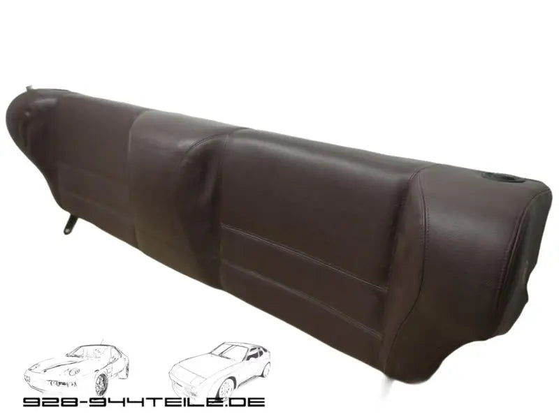 Porsche 944 achterbankje - rood - skai Origineel Porsche