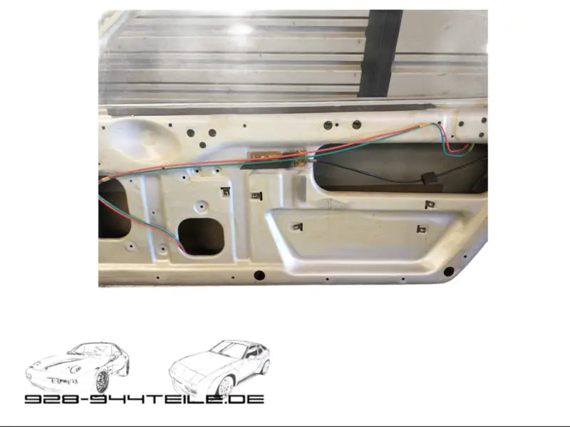 Porsche 928 - deur/portier - bijrijderszijde Origineel Porsche