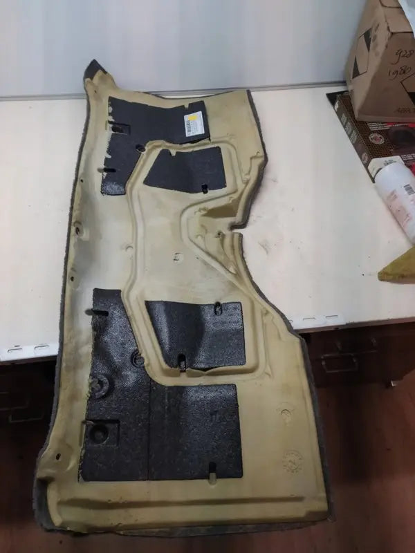 Porsche 987 Boxster bekleding achter stoelen - steengrijs Origineel Porsche