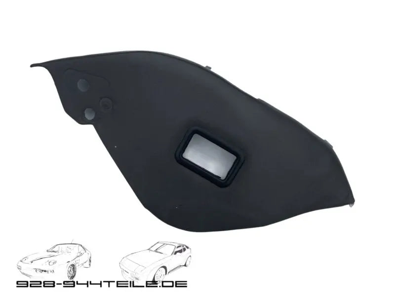 Porsche 928 - zijpaneeltje achterzitjes - donkergroen - links Origineel Porsche