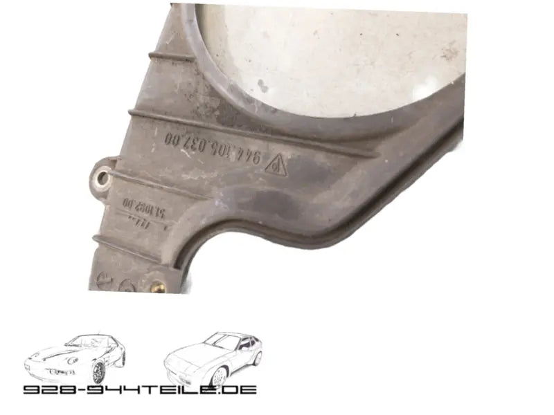 Porsche 944 distributie kap - onderste voorzijde Origineel Porsche