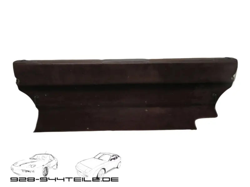 Porsche 944 achterbankje Porsche inscriptie - zwart/wit Origineel Porsche