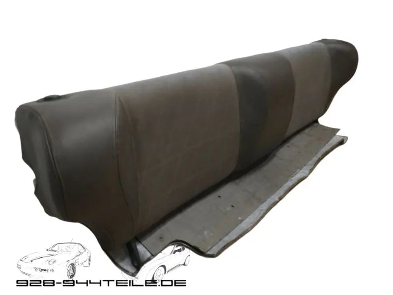 Porsche 944 achterbankje - rood - stof/skai - Porsche inscriptie Origineel Porsche