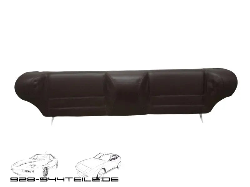 Porsche 944 achterbankje - rood - skai Origineel Porsche