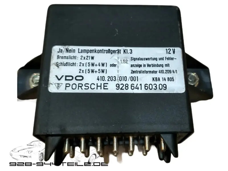 Porsche 928 S4 GT GTS - lamp controller Origineel Porsche