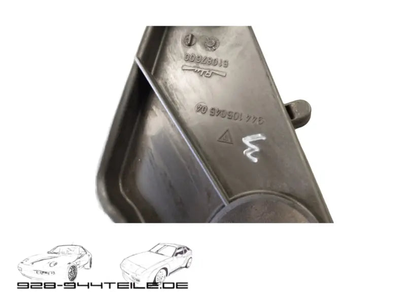 Porsche 944 distributie kap - achterzijde | Motor Origineel Porsche